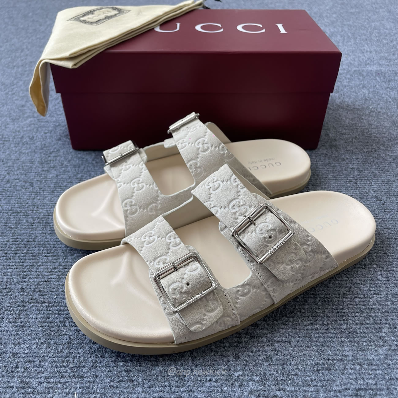 Gucci Lido Mens Summer Collection Beige (3) - www.newkick.vip